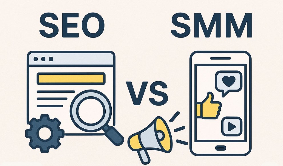 SEO vs Social Media Marketing
